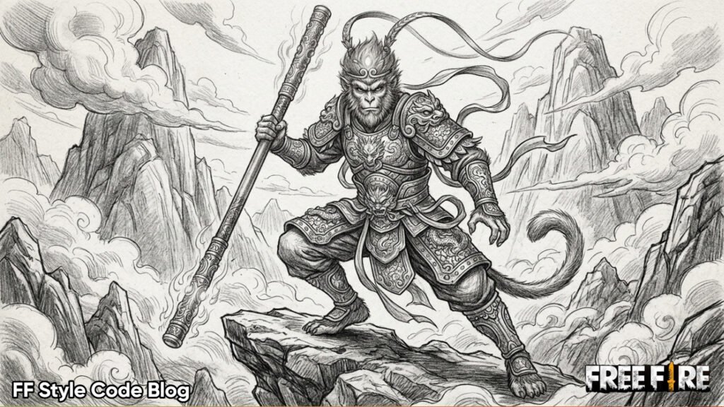 Amazing Free Fire character drawings and creative sketches