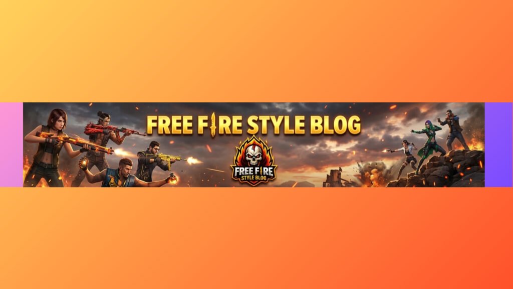 Best Free Fire gaming banner background HD