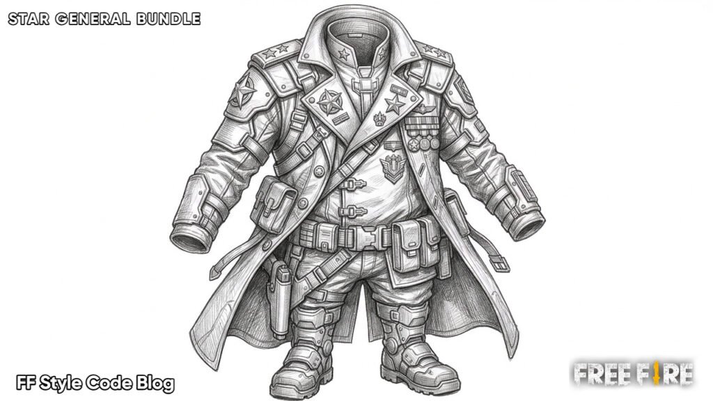 Creative Free Fire Bundle Sketches By FF Community