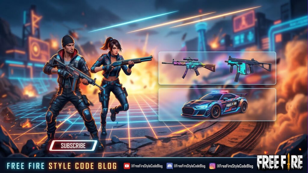 Epic Free Fire Banner Background Designs for YouTubers