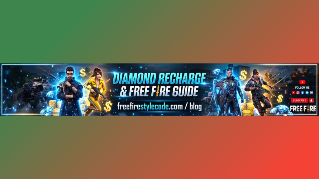 Free Fire Top Up Banner For Gamer Names