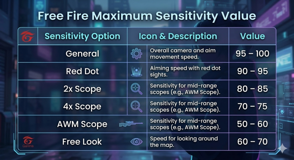 “OB48 Free Fire Sensitivity update”
