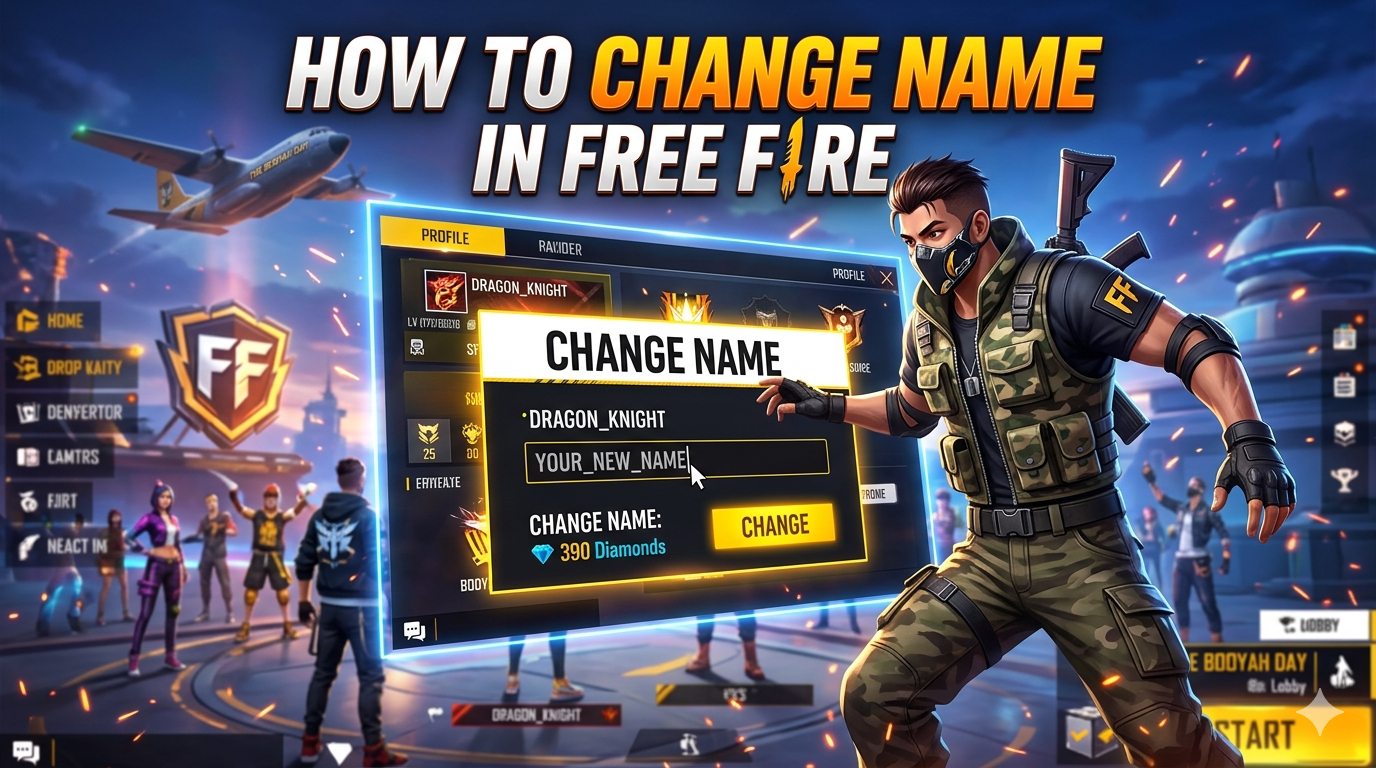 How To Change Name In Free Fire