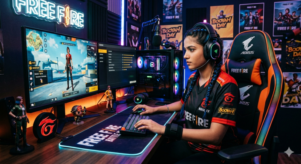 Gaming keyboard setup