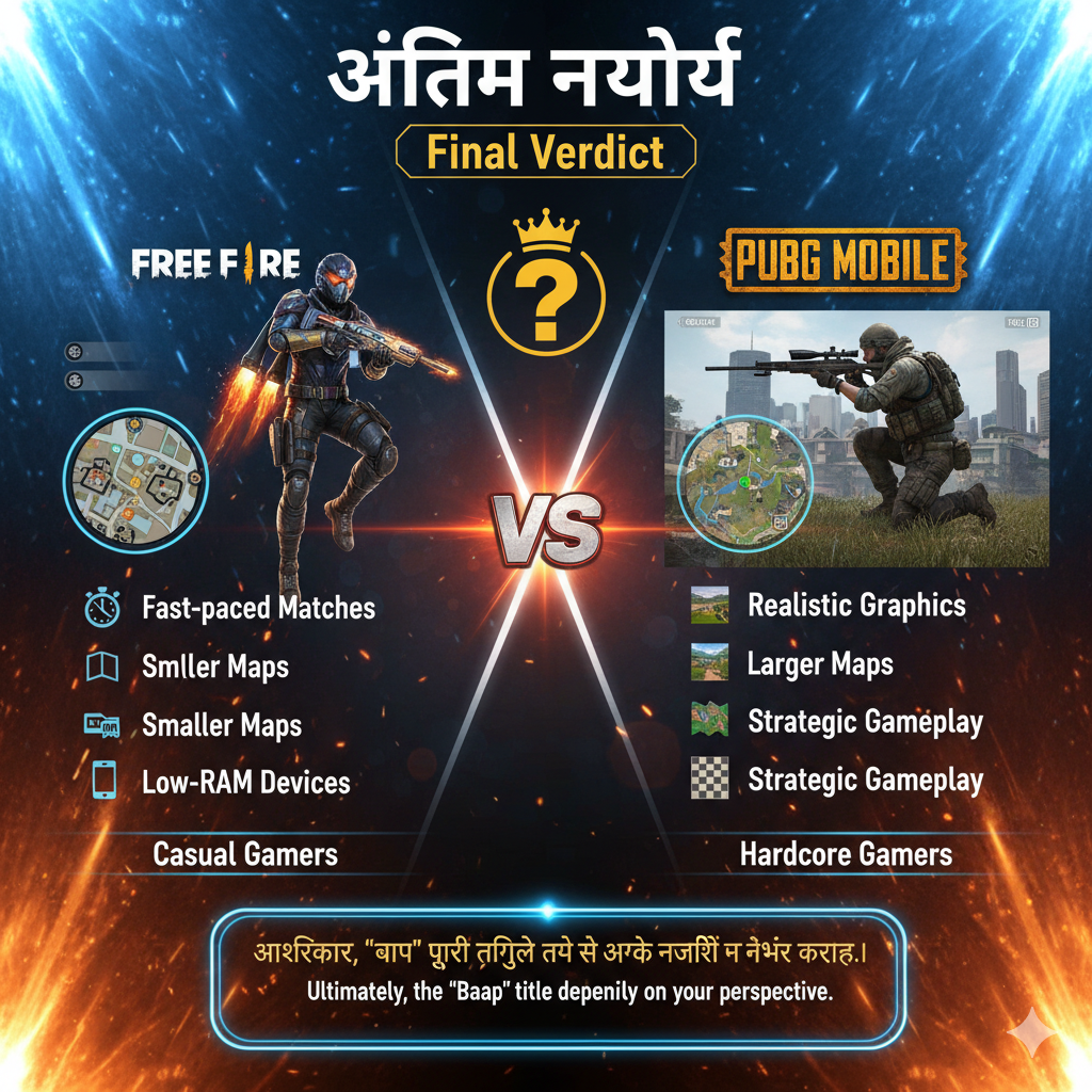 PUBG Free Fire ka baap kaun hai character