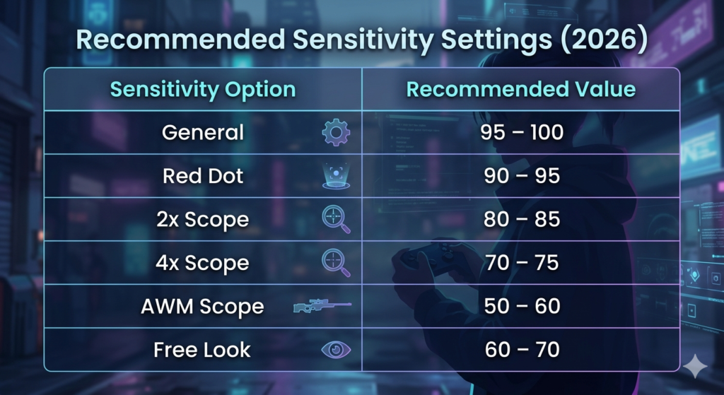 “Best Free Fire Sensitivity for headshots”