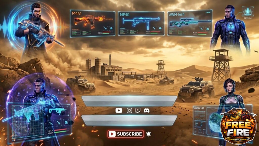 HD Free Fire Banner Background Design Collection