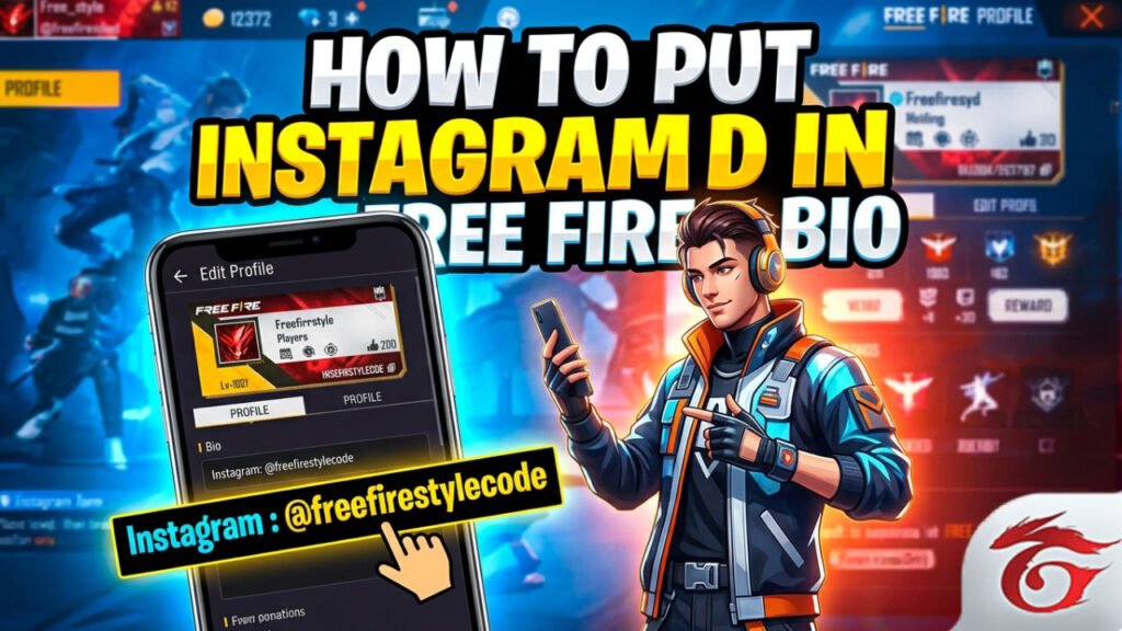 How To Put Instagram Id In Free Fire Bio