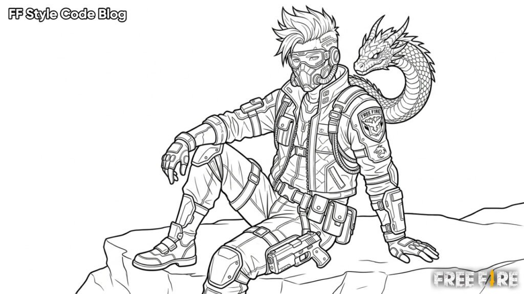 Impressive Cobra Theme Sketch Ideas For Free Fire