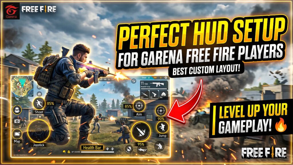Perfect HUD Setup For Garena Free Fire Players