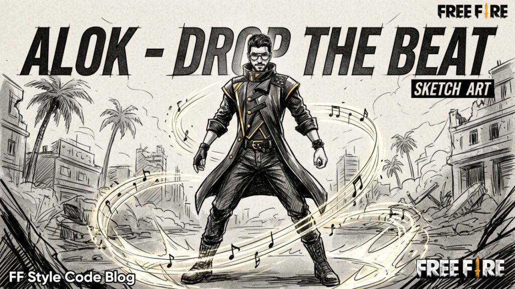 Professional Free Fire artwork inspired by game characters