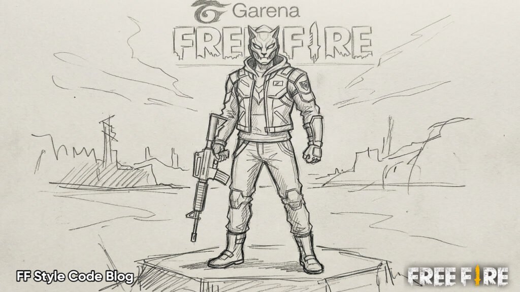 Quick And Easy Free Fire Drawing For Kids