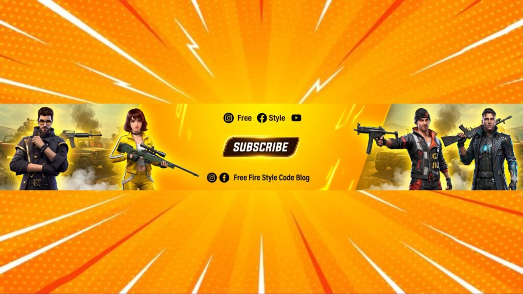 Trending Free Fire Banner Code For YouTube Gamers