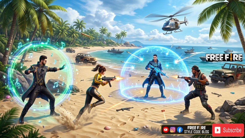 Unique Free Fire Banner Background Designs for Gaming Channels