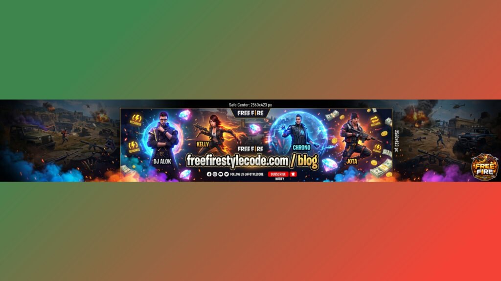 Unique Free Fire Top Up Banner Name Designs