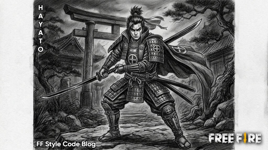 Unique Free Fire characters drawings with artistic sketches