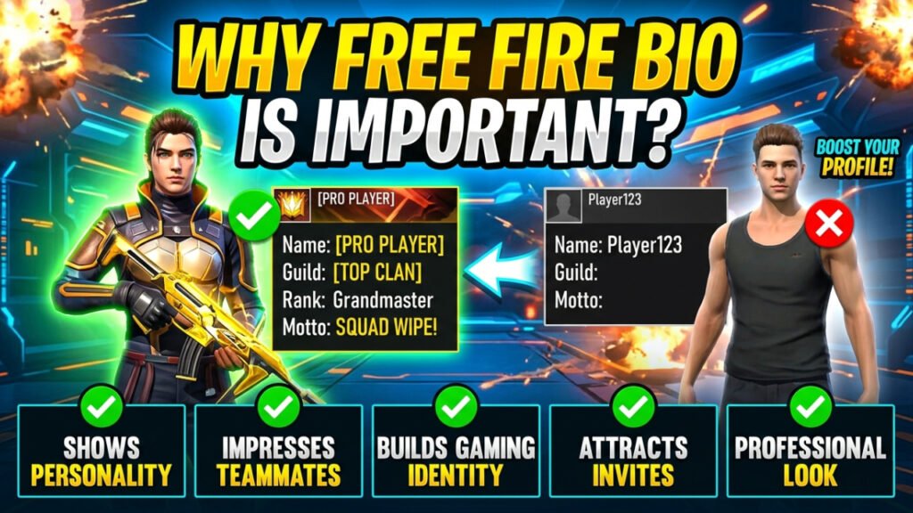 Why Free Fire Bio Is Important?