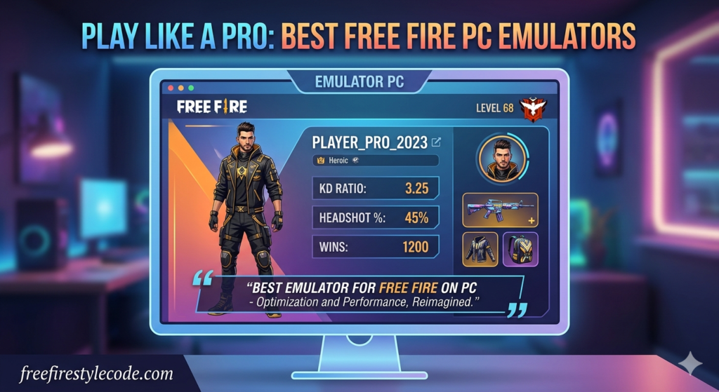 Free Fire gameplay on PC