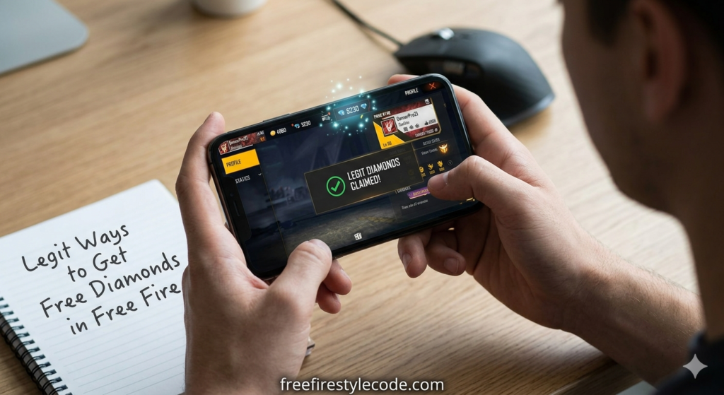 Get Free Diamonds in Free Fire