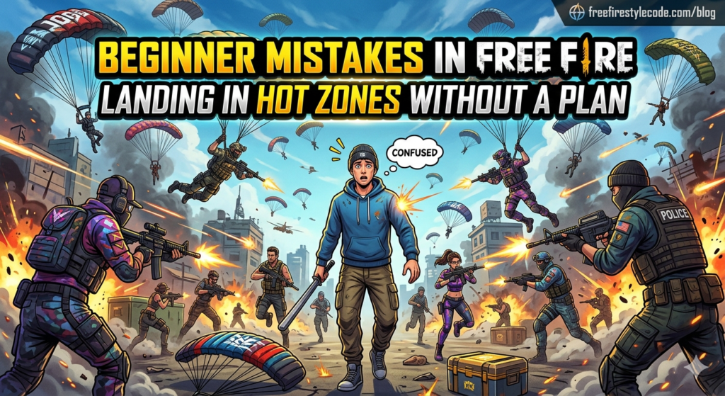 Free Fire hot drop landing fight: Mistakes to Avoid in Free Fire