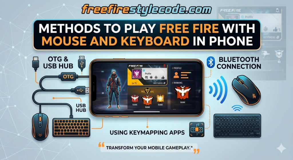 Play Free Fire With Mouse And Keyboard