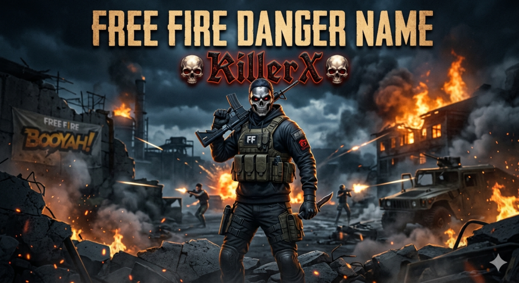 free fire danger stylish name
