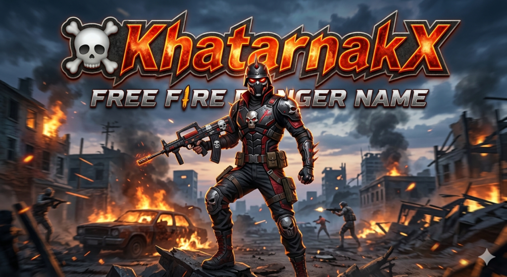 Dangerous Free Fire nickname ideas