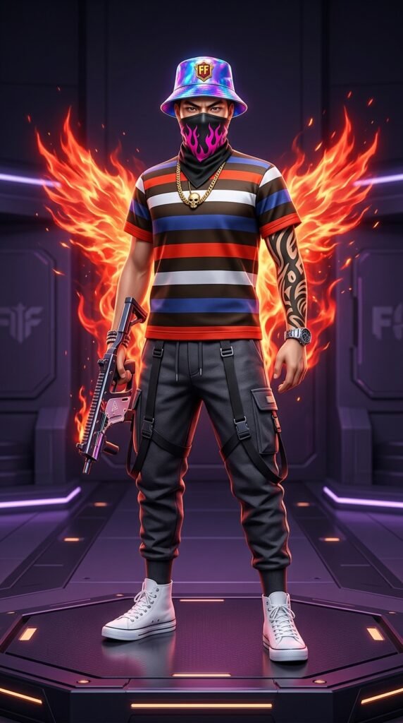 Full HD Free Fire 3D Images For Gamers