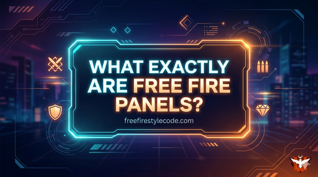 Free Fire panel download screen